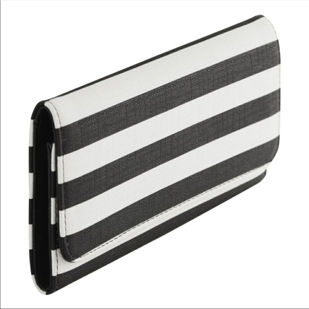 KUT slim striped wallet